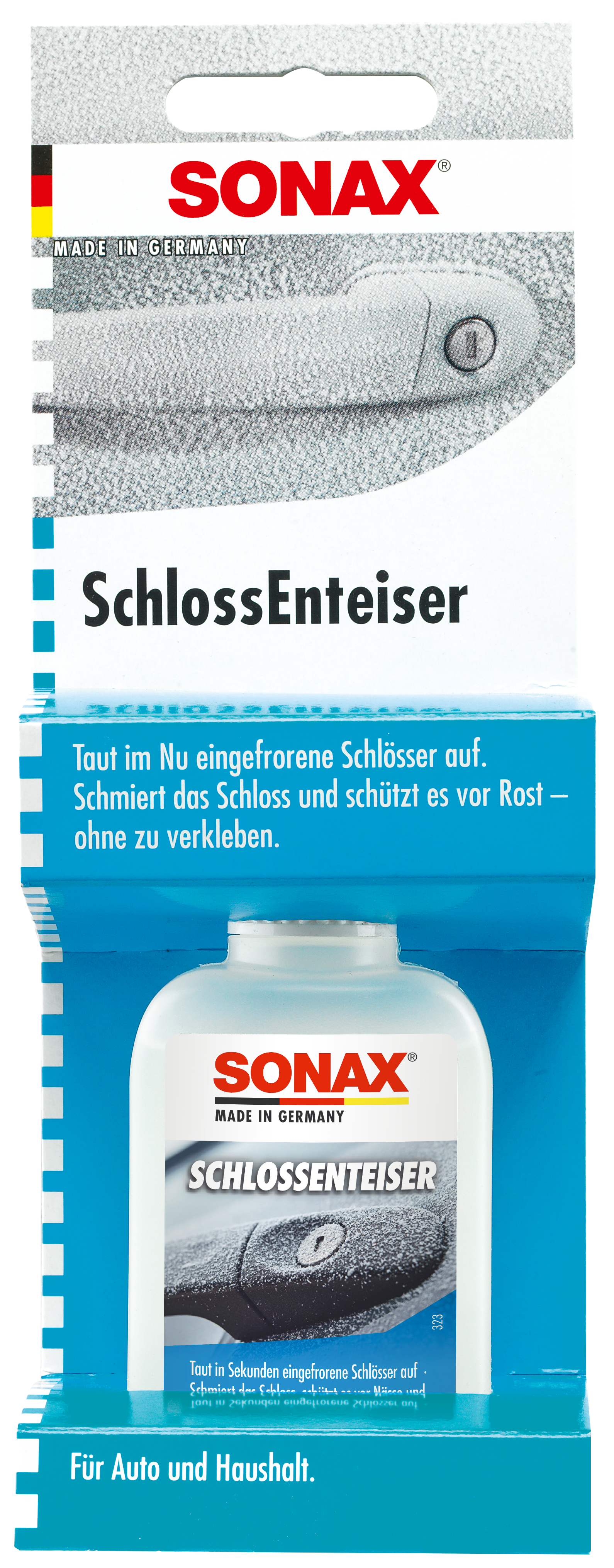 2x PACK Sonax Schloss-Fit Öl-Spray Pflege-Öl Schmieröl Tür-Schloss Schloss-Öl